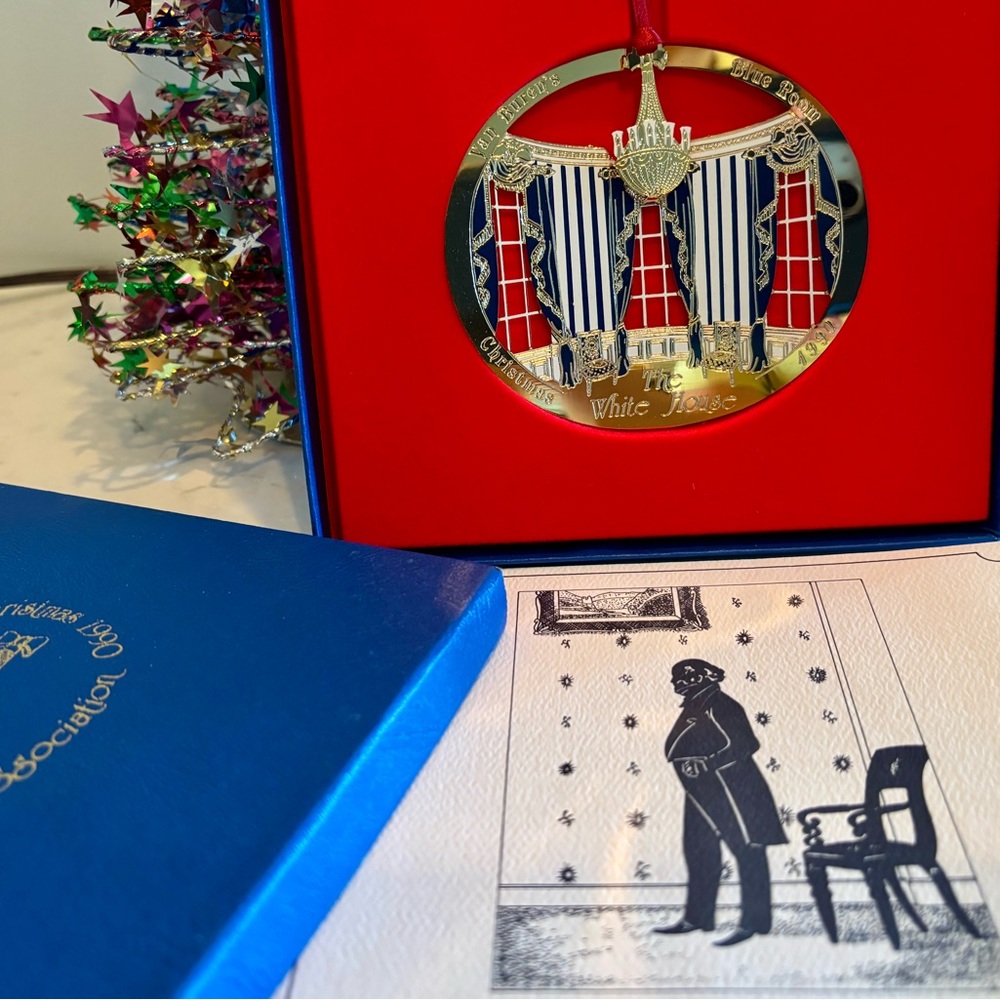 White House 1990 Christmas Ornament